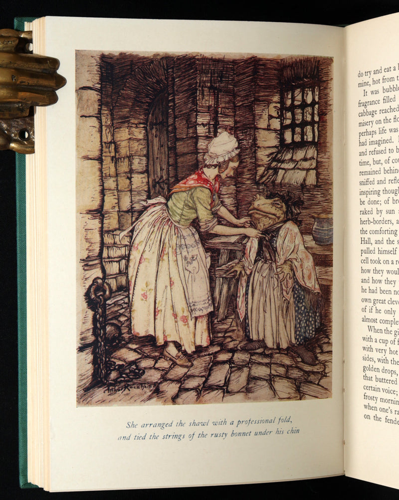 1950 First UK Arthur Rackham Illustrated Edition - The Wind in the Willows
