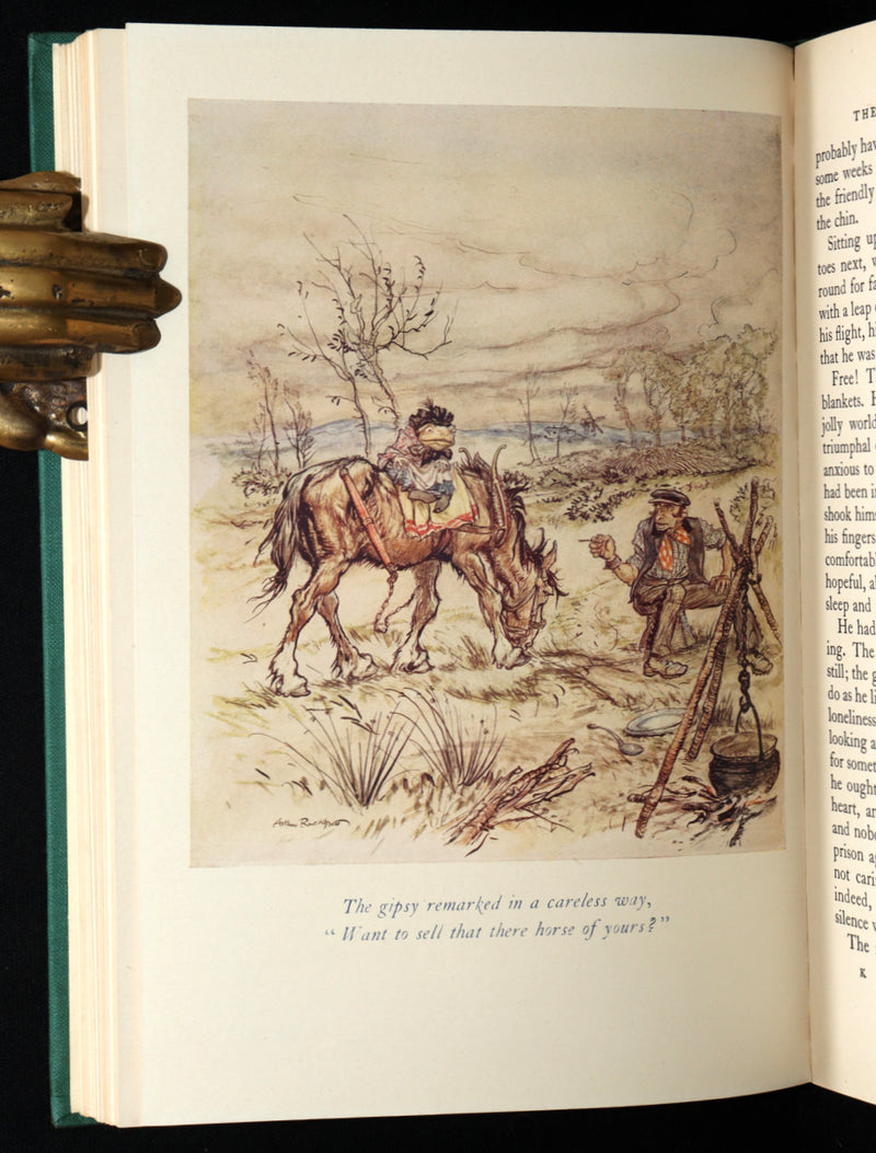 1950 First UK Arthur Rackham Illustrated Edition - The Wind in the Willows