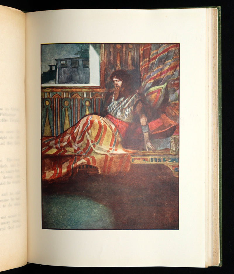 1913 Rare Book - In the Beginning, Genesis, Illustrated by Charles Robinson