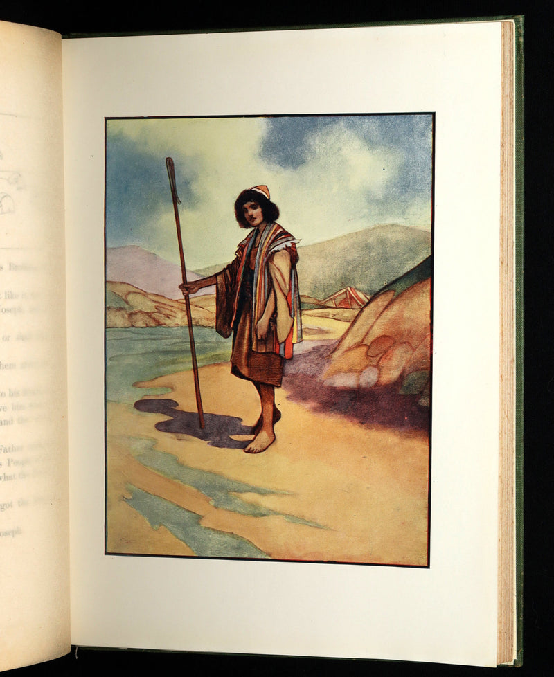 1913 Rare Book - In the Beginning, Genesis, Illustrated by Charles Robinson