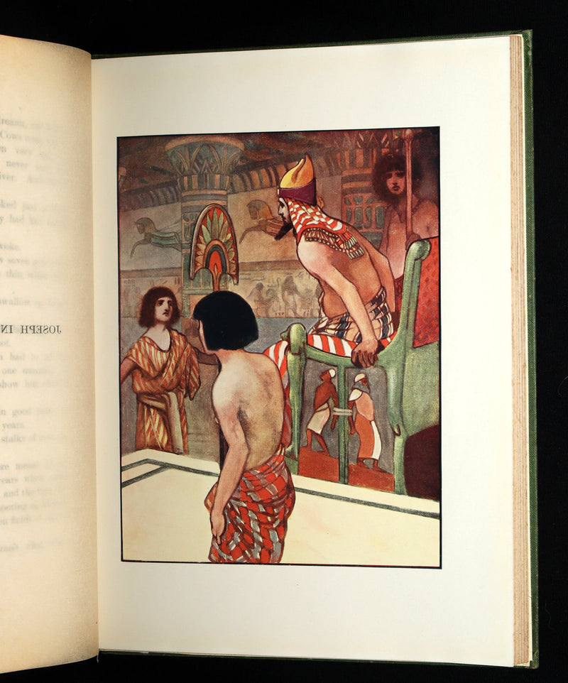 1913 Rare Book - In the Beginning, Genesis, Illustrated by Charles Robinson