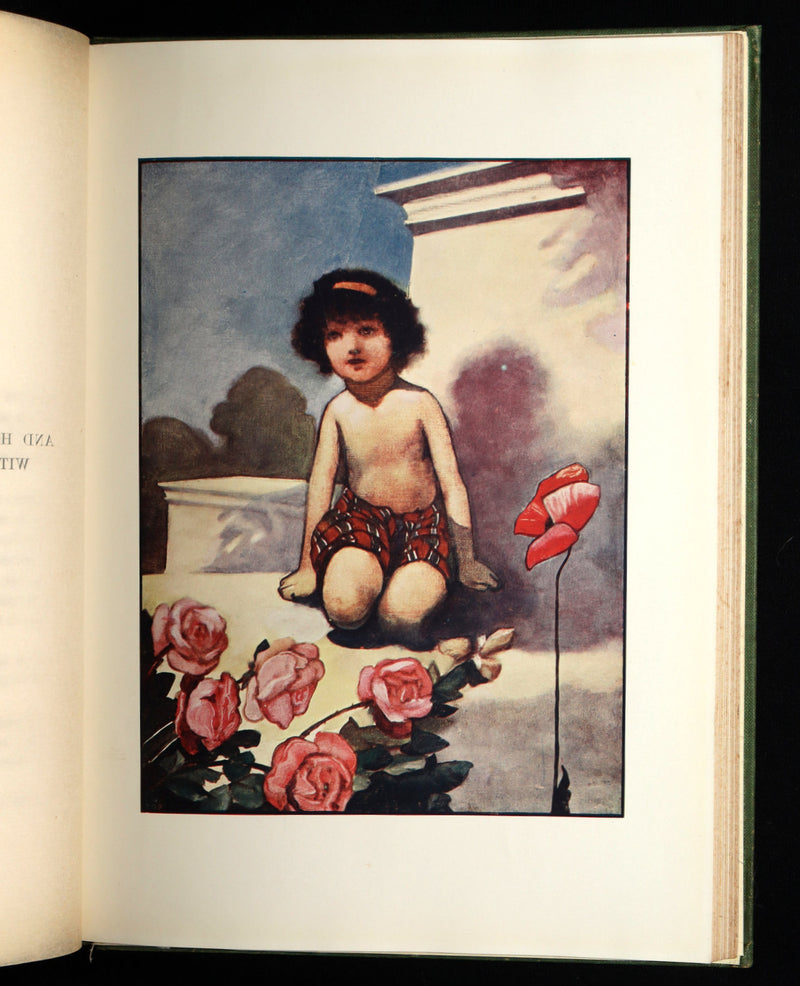 1913 Rare Book - In the Beginning, Genesis, Illustrated by Charles Robinson