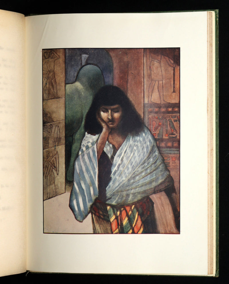 1913 Rare Book - In the Beginning, Genesis, Illustrated by Charles Robinson