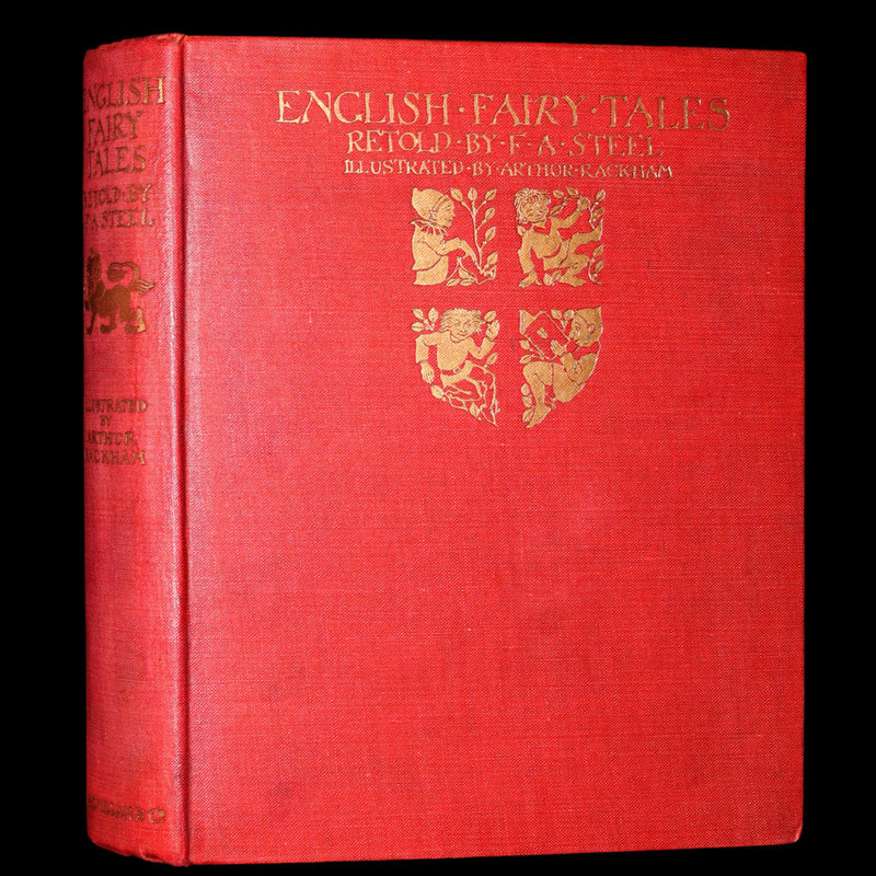 1918 Rare First Edition - English Fairy Tales illustrated by Arthur Rackham