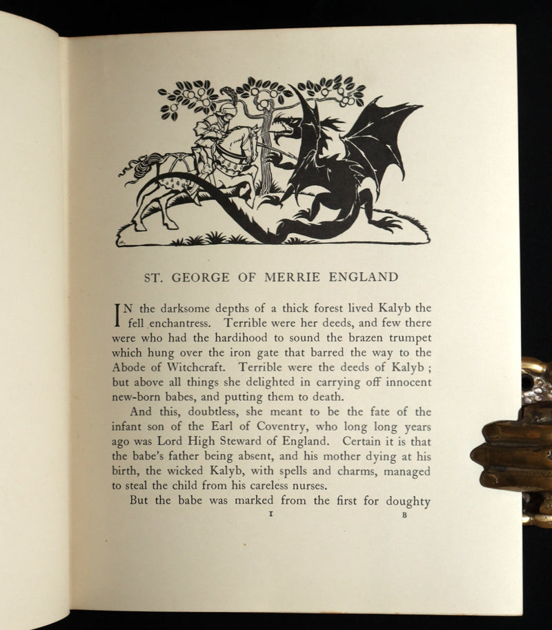 1918 Rare First Edition - English Fairy Tales illustrated by Arthur Rackham
