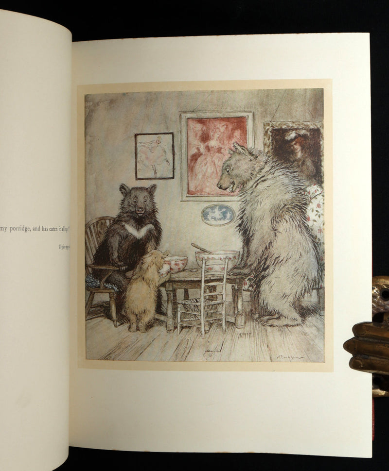 1918 Rare First Edition - English Fairy Tales illustrated by Arthur Rackham