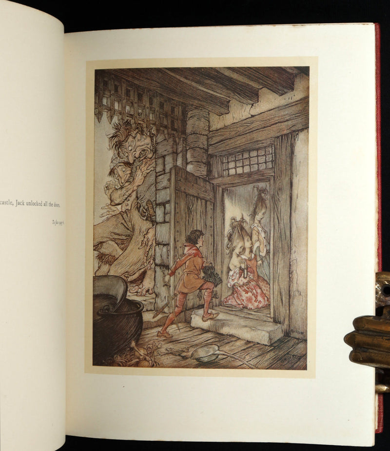 1918 Rare First Edition - English Fairy Tales illustrated by Arthur Rackham