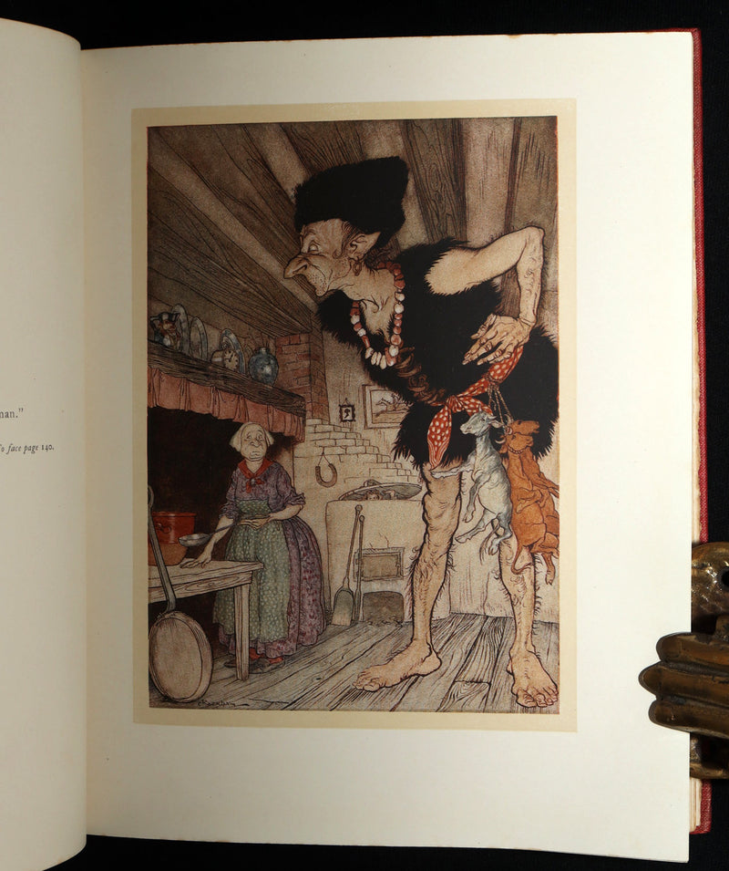 1918 Rare First Edition - English Fairy Tales illustrated by Arthur Rackham