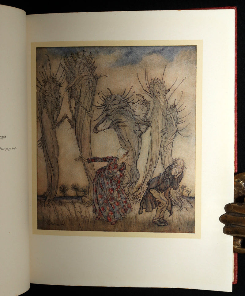 1918 Rare First Edition - English Fairy Tales illustrated by Arthur Rackham