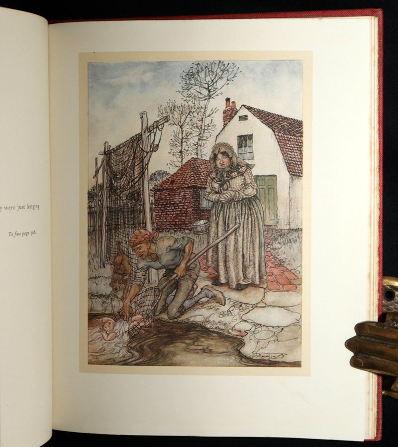 1918 Rare First Edition - English Fairy Tales illustrated by Arthur Rackham