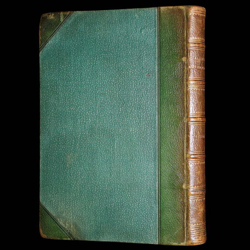 1872 Rare Early Edition - Alice's Adventures in Wonderland by Lewis Carroll