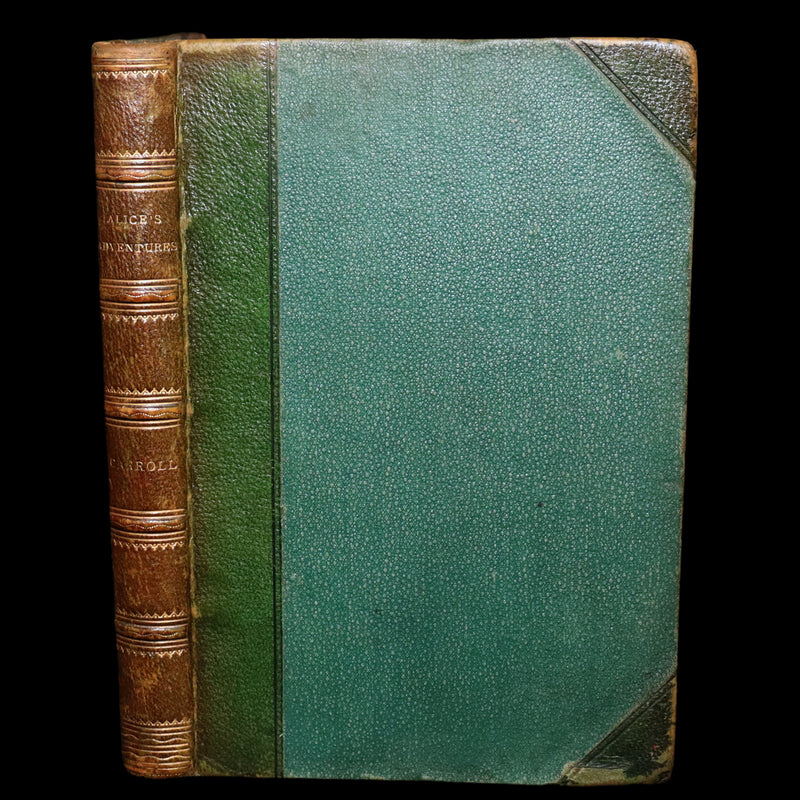 1872 Rare Early Edition - Alice's Adventures in Wonderland by Lewis Carroll