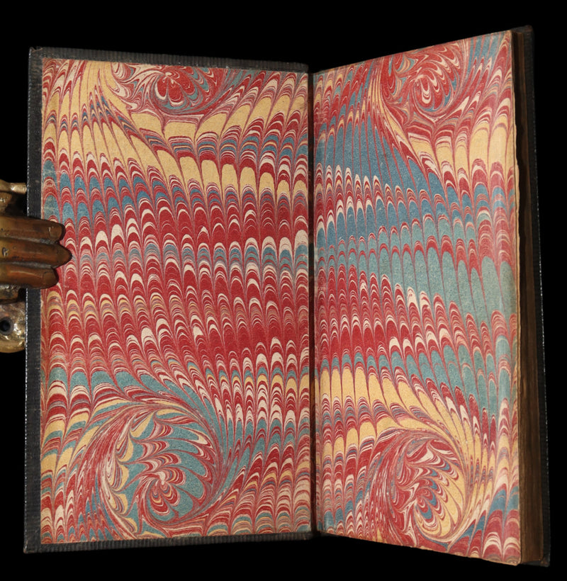 1826 Scarce Edition - Baron Munchausen with Hand-Coloured Illustrations