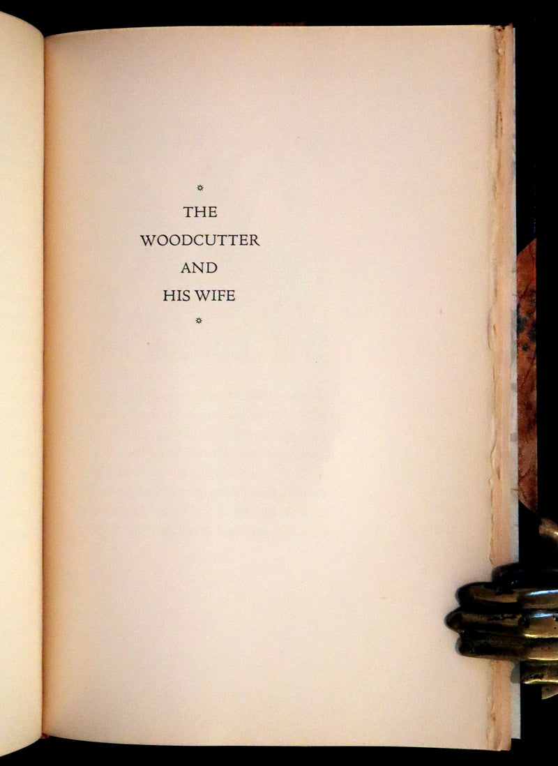 1936  Scarce Limited First Edition - Japanese Fairy Tales by Lafcadio Hearn, illustrated by Valenti Angelo.