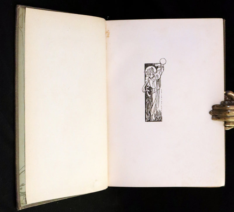 1912 Rare First Edition - Tennyson's GUINEVERE Illustrated by Pre-Raphaelite FLORENCE HARRISON.