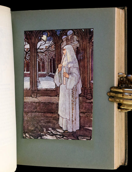 1912 Rare First Edition - Tennyson's GUINEVERE Illustrated by Pre-Raphaelite FLORENCE HARRISON.