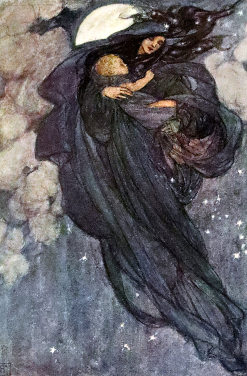 1912 Rare First Edition - Tennyson's GUINEVERE Illustrated by Pre-Raphaelite FLORENCE HARRISON.