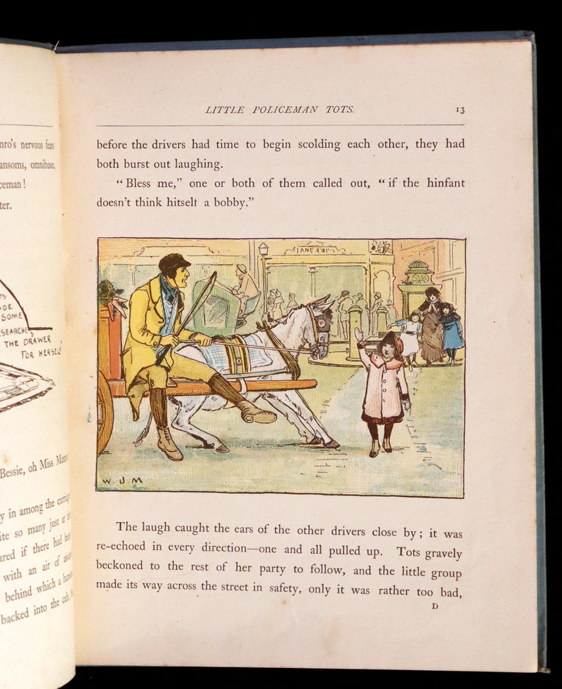 1890 Scarce First Edition - Twelve Tiny Tales  by Mary Louisa Molesworth illustrated by W.J.M.