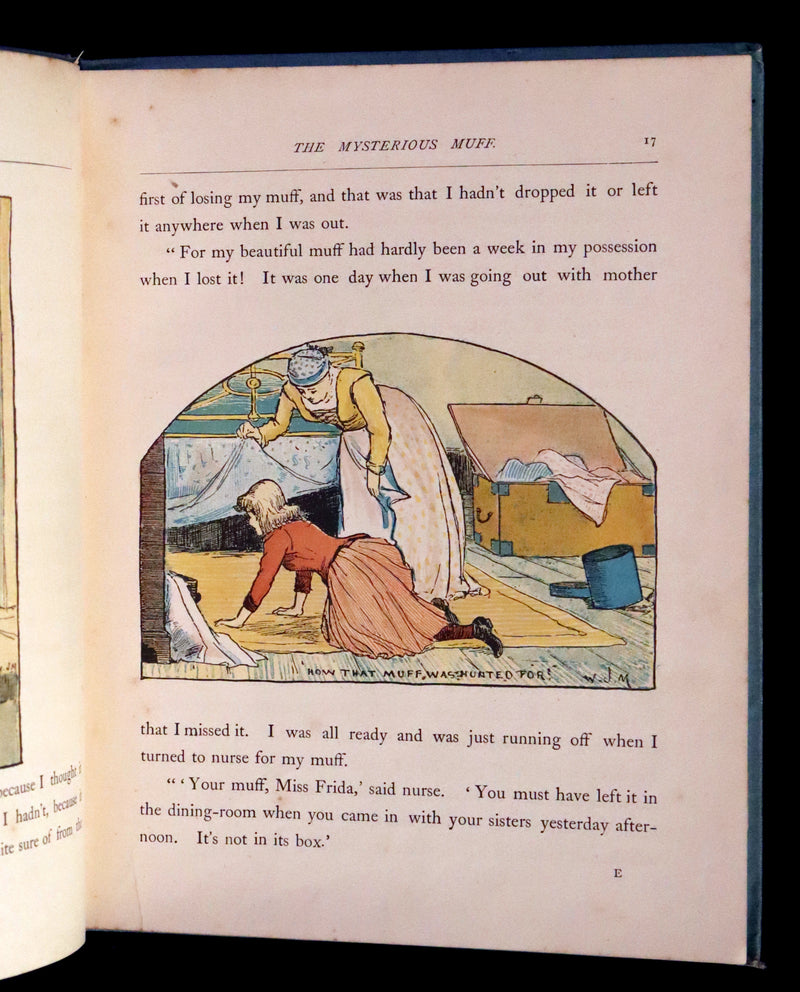 1890 Scarce First Edition - Twelve Tiny Tales  by Mary Louisa Molesworth illustrated by W.J.M.