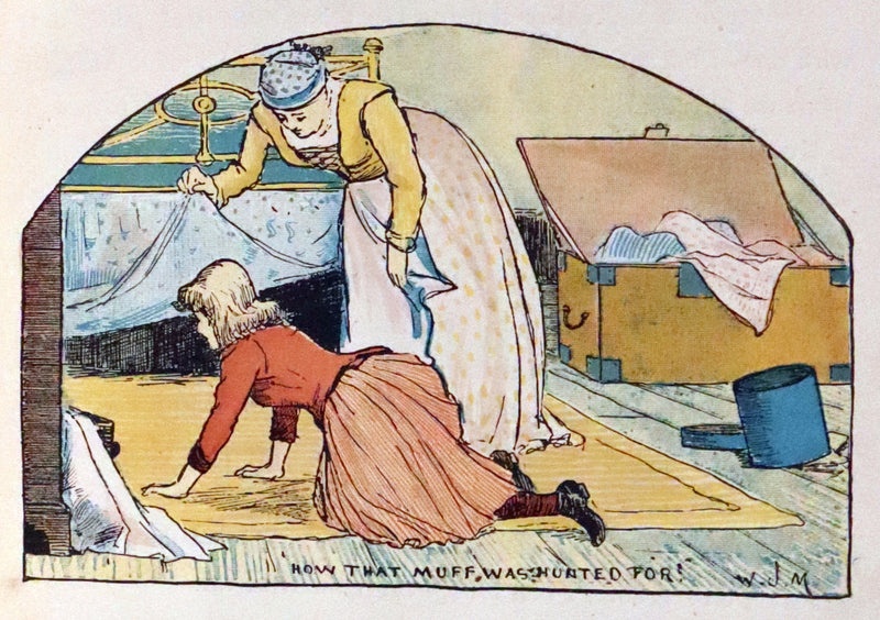 1890 Scarce First Edition - Twelve Tiny Tales  by Mary Louisa Molesworth illustrated by W.J.M.