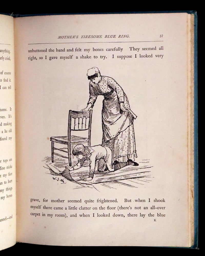 1890 Scarce First Edition - Twelve Tiny Tales  by Mary Louisa Molesworth illustrated by W.J.M.