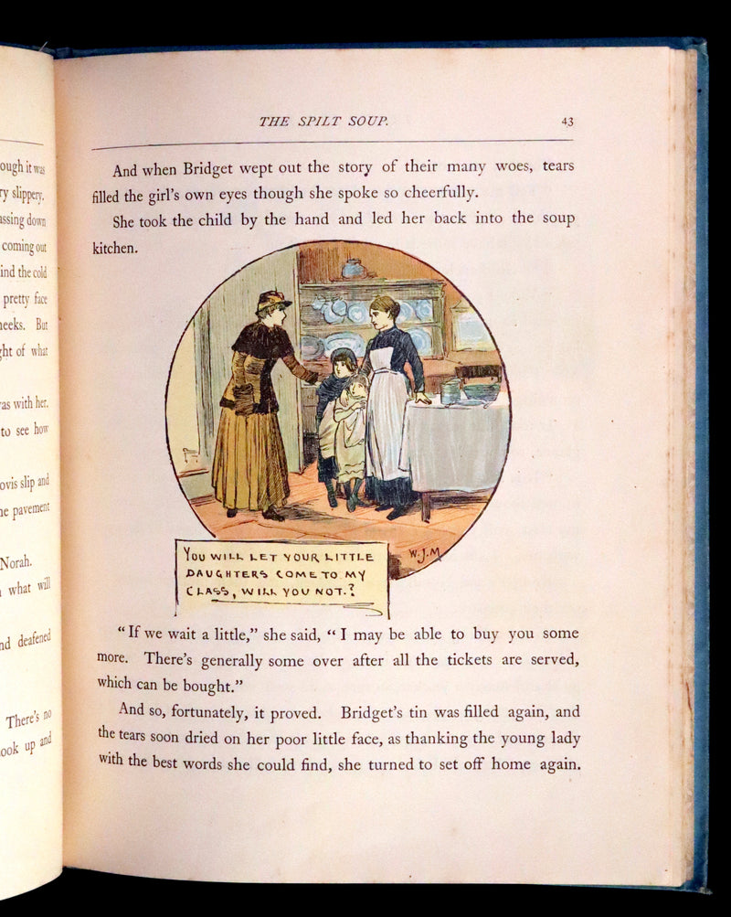 1890 Scarce First Edition - Twelve Tiny Tales  by Mary Louisa Molesworth illustrated by W.J.M.
