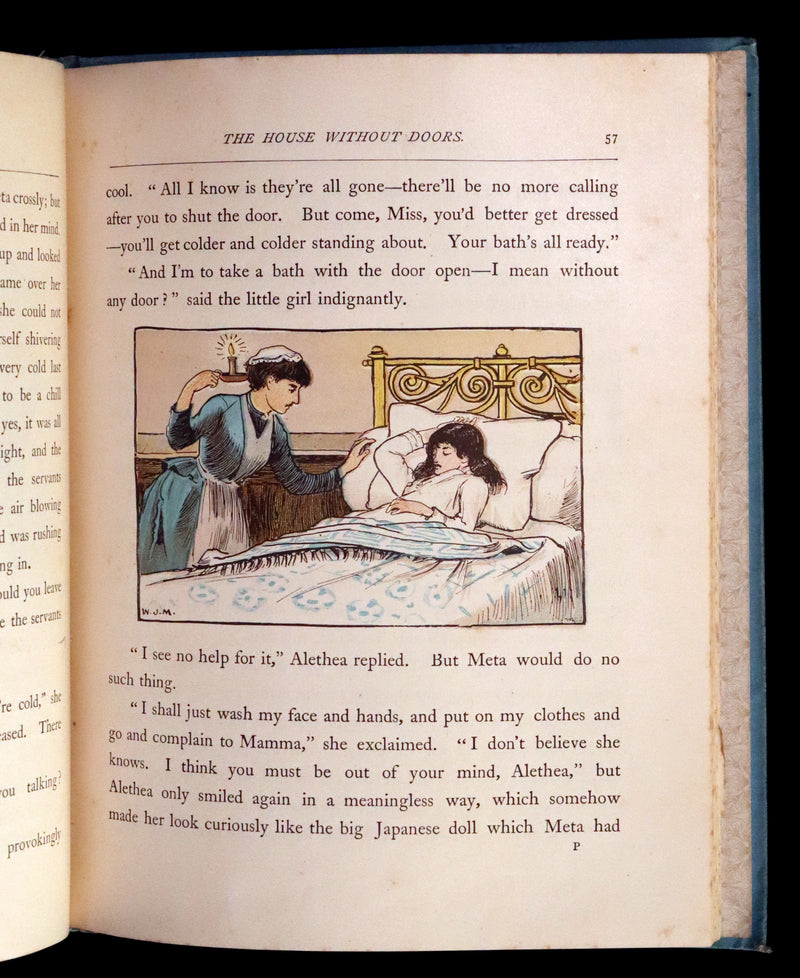 1890 Scarce First Edition - Twelve Tiny Tales  by Mary Louisa Molesworth illustrated by W.J.M.