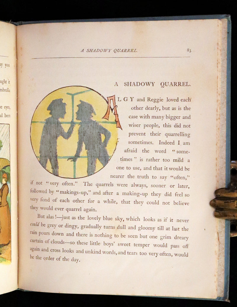 1890 Scarce First Edition - Twelve Tiny Tales  by Mary Louisa Molesworth illustrated by W.J.M.