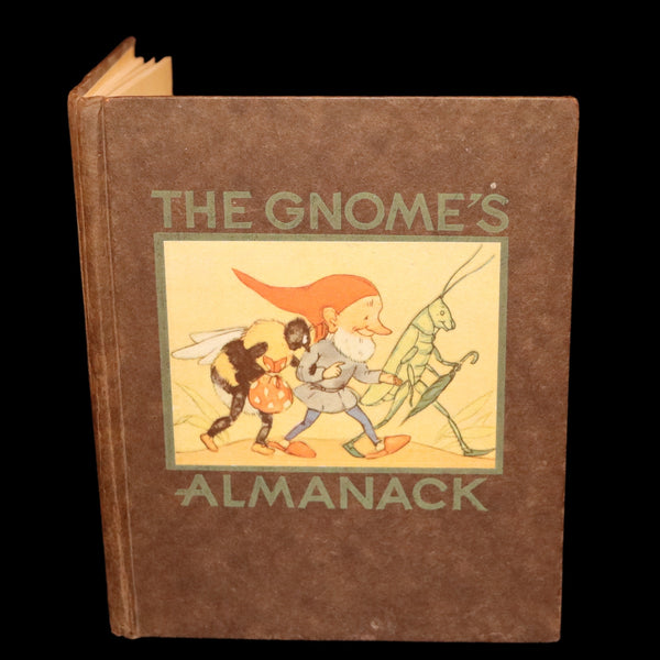 1936 Scarce First UK Edition - THE GNOME'S ALMANACK by Ida Bohatta translated by June Head.