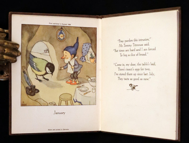 1936 Scarce First UK Edition - THE GNOME'S ALMANACK by Ida Bohatta translated by June Head.