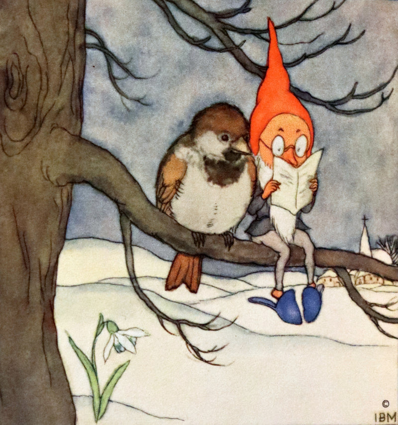 1936 Scarce First UK Edition - THE GNOME'S ALMANACK by Ida Bohatta translated by June Head.