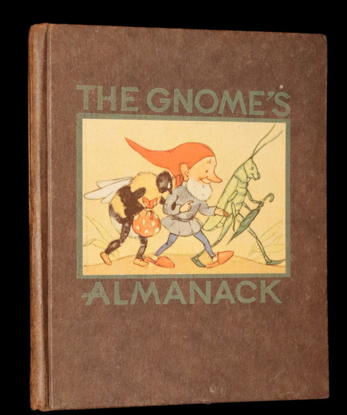 1936 Scarce First UK Edition - THE GNOME'S ALMANACK by Ida Bohatta translated by June Head.