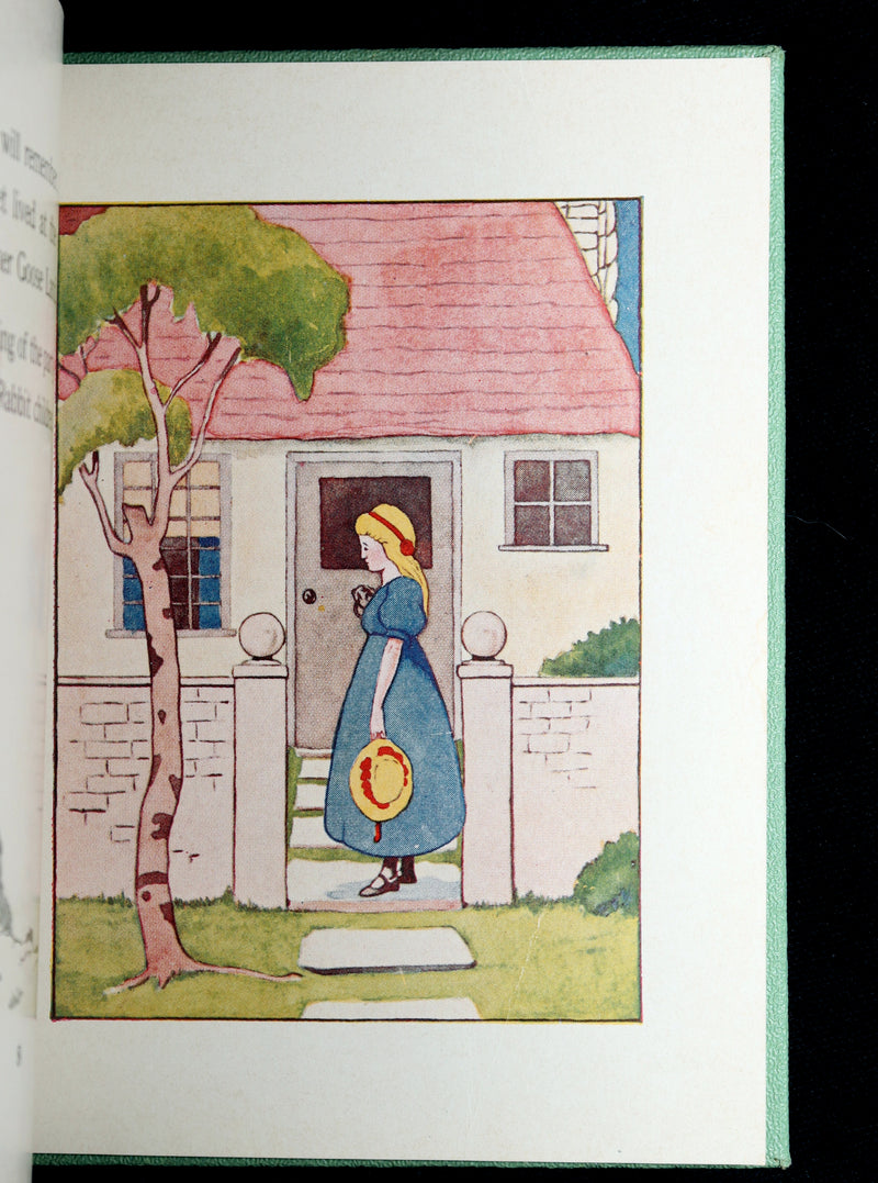 1921 First Edition - Peter Rabbit in Mother Goose Land by Alma Hudson