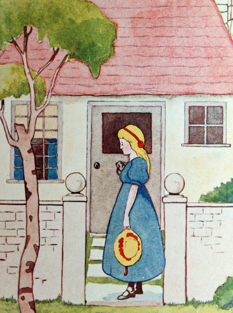 1921 First Edition - Peter Rabbit in Mother Goose Land by Alma Hudson