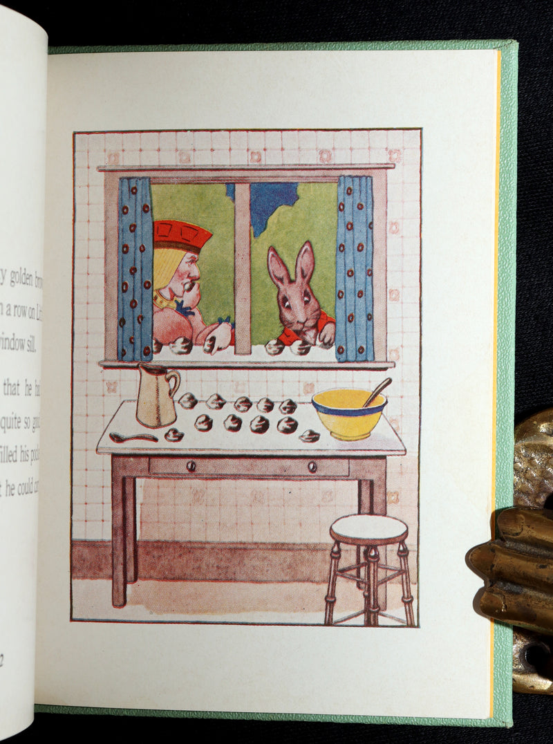 1921 First Edition - Peter Rabbit in Mother Goose Land by Alma Hudson