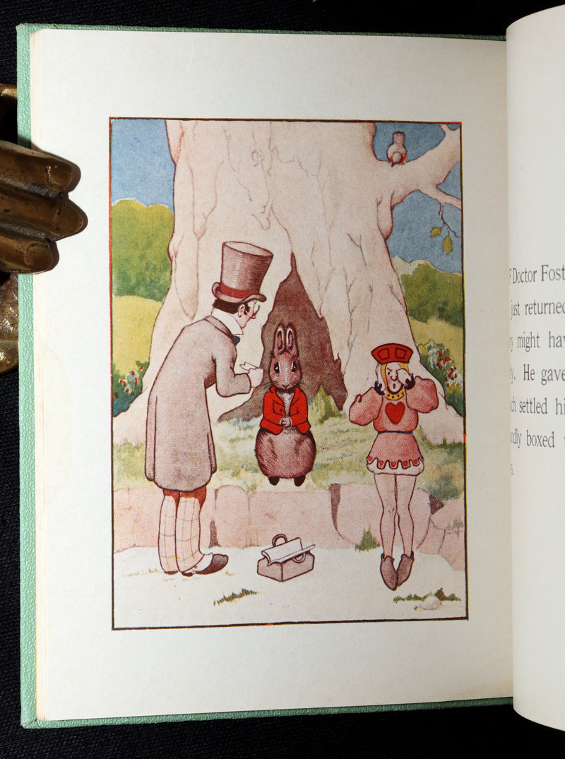 1921 First Edition - Peter Rabbit in Mother Goose Land by Alma Hudson
