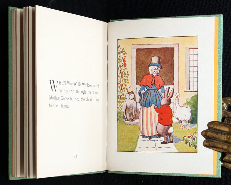 1921 First Edition - Peter Rabbit in Mother Goose Land by Alma Hudson