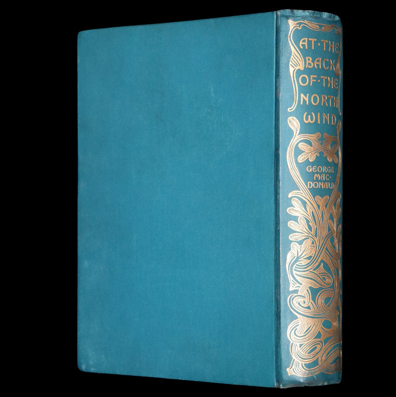 1900 Rare Book - At the Back of the North Wind by George MacDonald illustrated by Arthur Hughes.