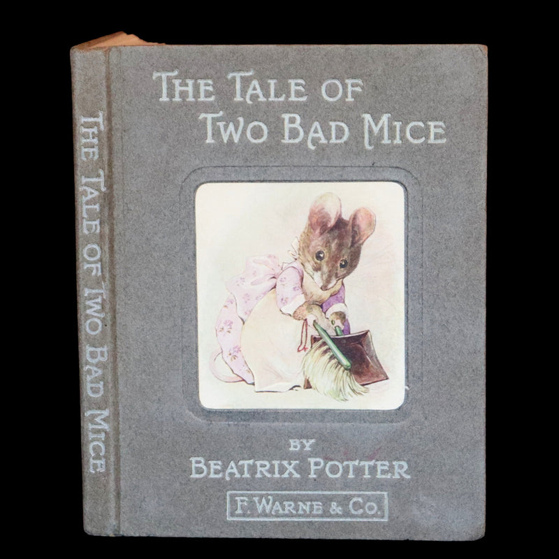 1910 Rare Book - The Tale of Two Bad Mice by Beatrix Potter