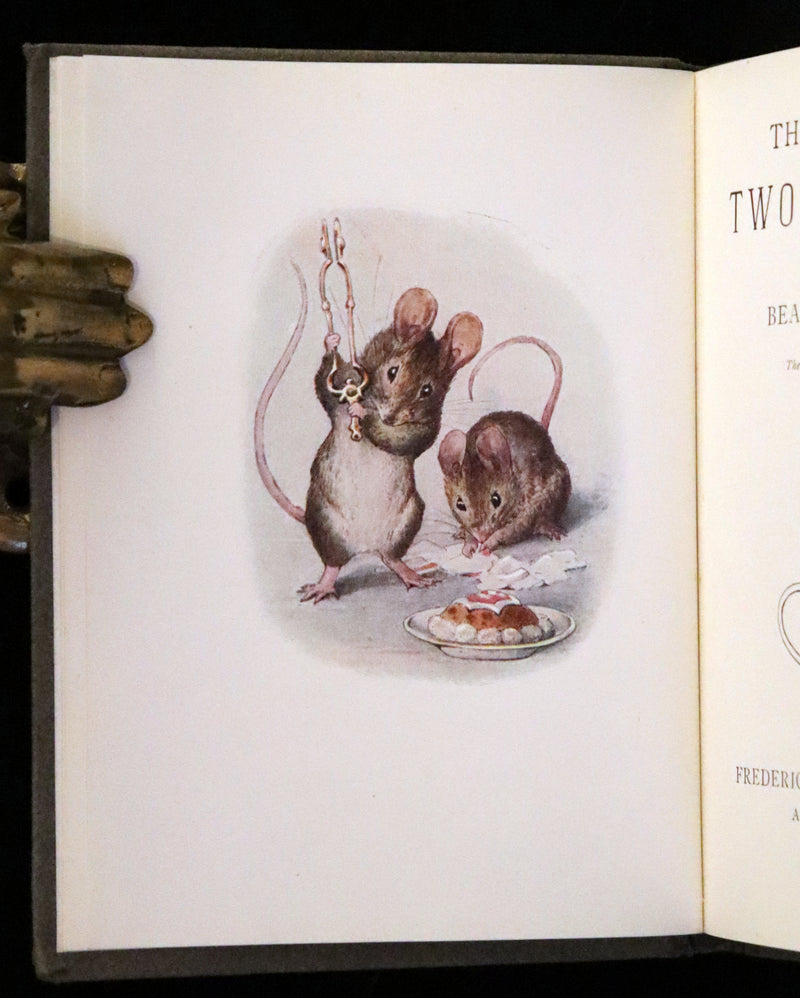 1910 Rare Book - The Tale of Two Bad Mice by Beatrix Potter