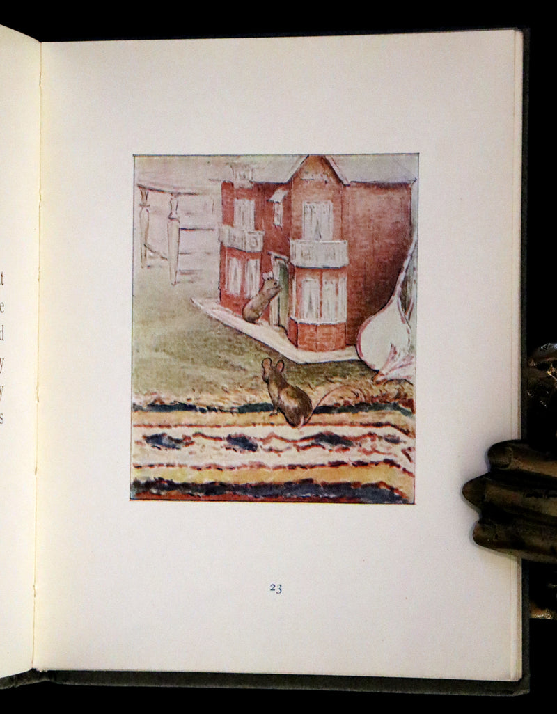 1910 Rare Book - The Tale of Two Bad Mice by Beatrix Potter