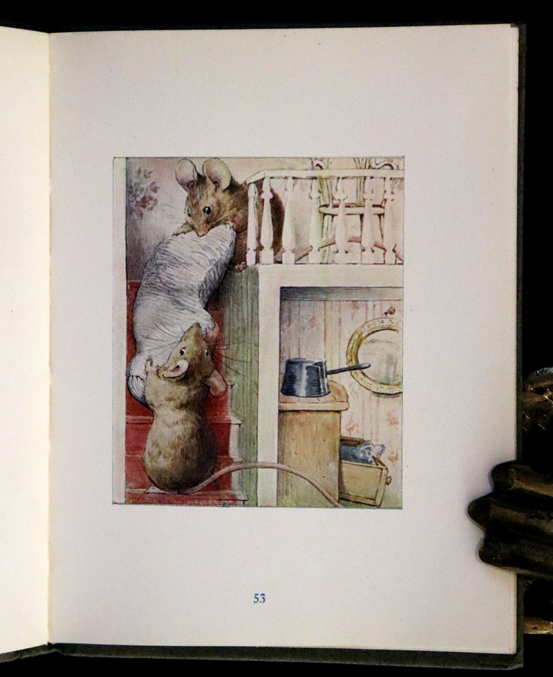 1910 Rare Book - The Tale of Two Bad Mice by Beatrix Potter