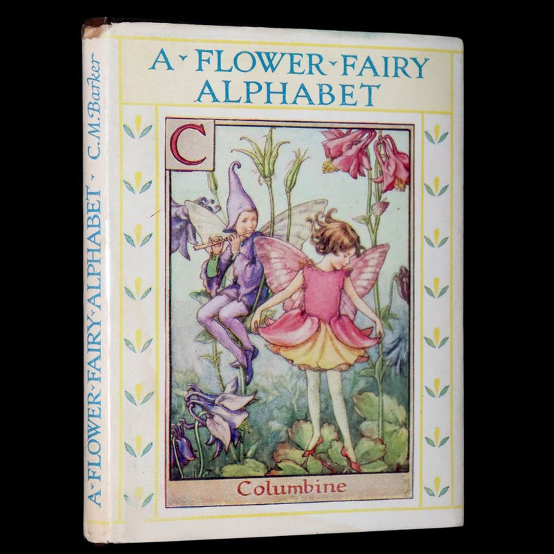 1955 Rare Book -  A Flower Fairy Alphabet (Flower Fairies) by Cicely Mary Barker.