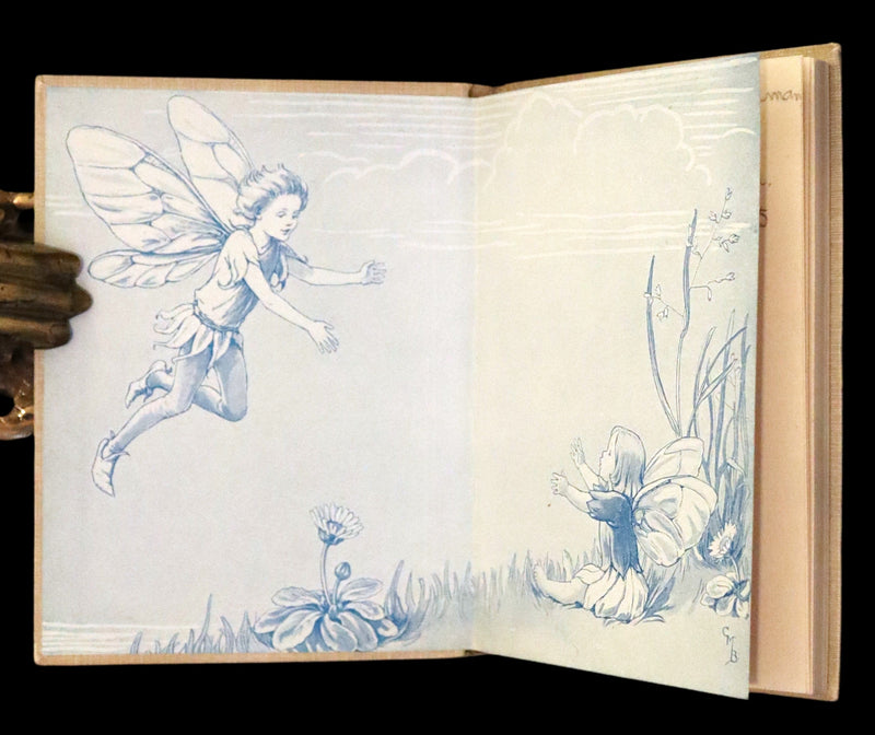 1955 Rare Book -  A Flower Fairy Alphabet (Flower Fairies) by Cicely Mary Barker.