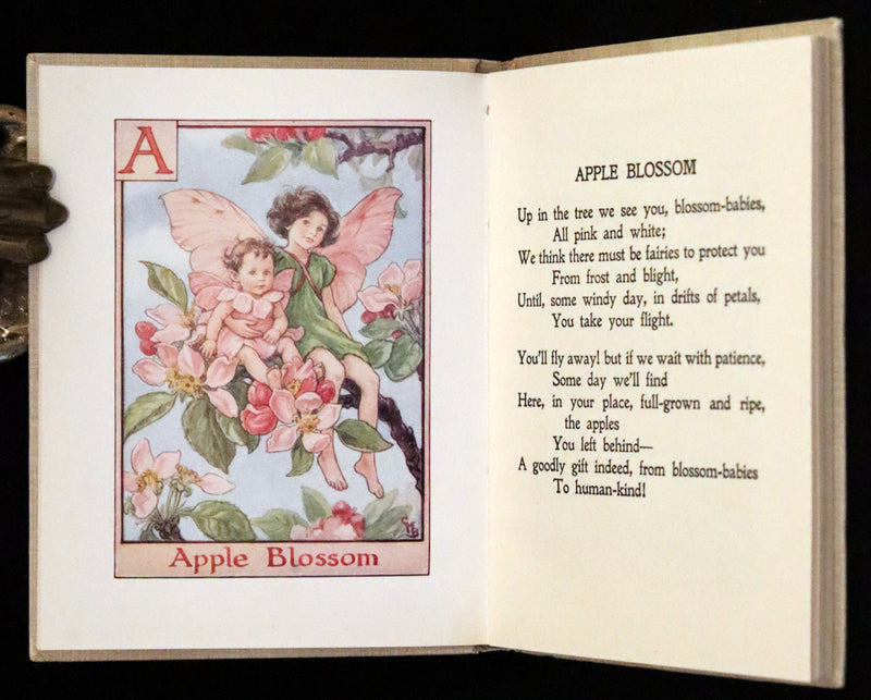 1955 Rare Book -  A Flower Fairy Alphabet (Flower Fairies) by Cicely Mary Barker.
