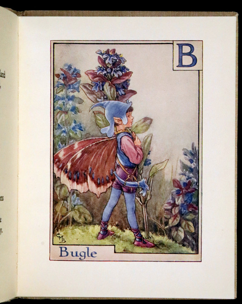 1955 Rare Book -  A Flower Fairy Alphabet (Flower Fairies) by Cicely Mary Barker.