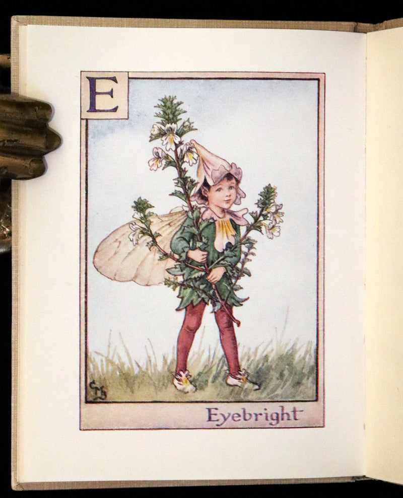 1955 Rare Book -  A Flower Fairy Alphabet (Flower Fairies) by Cicely Mary Barker.