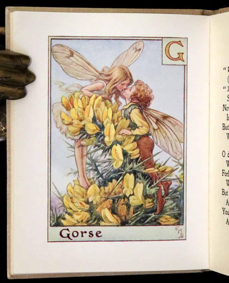 1955 Rare Book -  A Flower Fairy Alphabet (Flower Fairies) by Cicely Mary Barker.