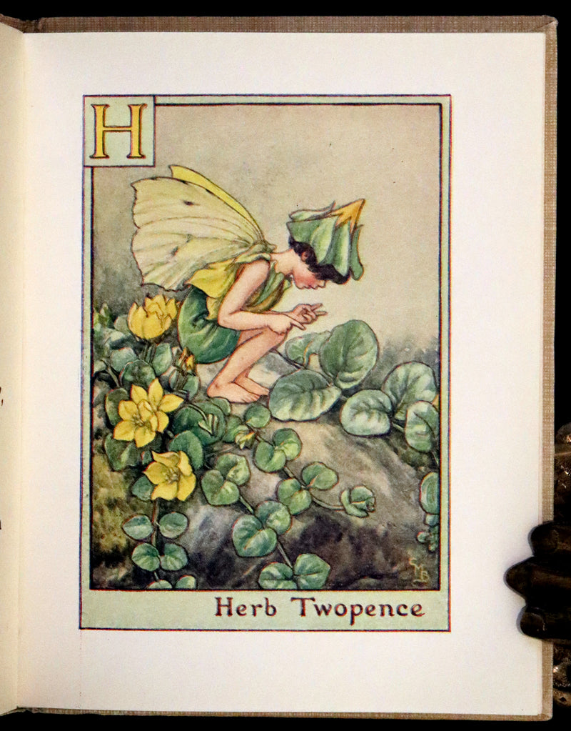1955 Rare Book -  A Flower Fairy Alphabet (Flower Fairies) by Cicely Mary Barker.