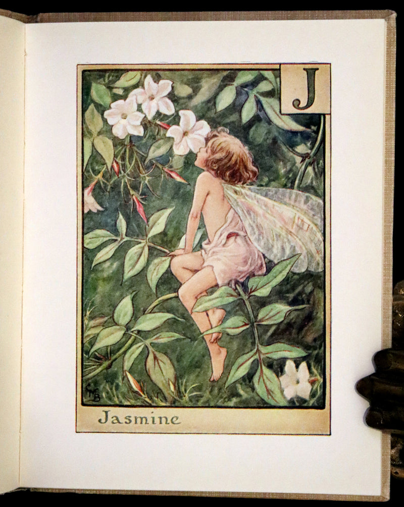 1955 Rare Book -  A Flower Fairy Alphabet (Flower Fairies) by Cicely Mary Barker.